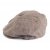 Flat cap - Jaxon Herringbone Newsboy Cap (bruin)