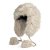 Bontmuts - Gårda Tortel Faux Fur Trapper Hat (beige)