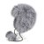 Bontmuts - Gårda Tortel Faux Fur Trapper Hat (lichtblauw)