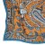 Sjaaltje - Gårda Paisley Satin Scarf (oranje)