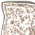 Sjaaltje - Gårda Provence Satin Scarf (bruin)