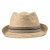 Stro hoed - Gårda Benijo Raffia Trilby (naturel/taupe)