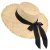 Stro hoed - Gårda Cadiz Sun Hat (naturel/zwart)
