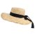 Stro hoed - Gårda Cadiz Sun Hat (naturel/zwart)
