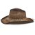 Stro hoed - Gårda Malaga Western Hat (bruin)