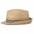 Stro hoed - Gårda Marzagan Raffia Trilby (naturel/blauw)