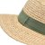 Stro hoed - Gårda Palma Gambler (natuur/groen)