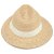 Stro hoed - Gårda Positano Fedora (naturel/beige)