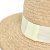 Stro hoed - Gårda Positano Fedora (naturel/beige)