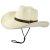 Stro hoed - Gårda Thessaloniki Western Hat (wit)
