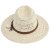 Stro hoed - Gårda Toulon Fedora (beige)