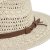 Stro hoed - Gårda Toulon Fedora (beige)