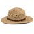 Stro hoed - Gårda Toulon Fedora (khaki)