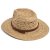 Stro hoed - Gårda Toulon Fedora (khaki)