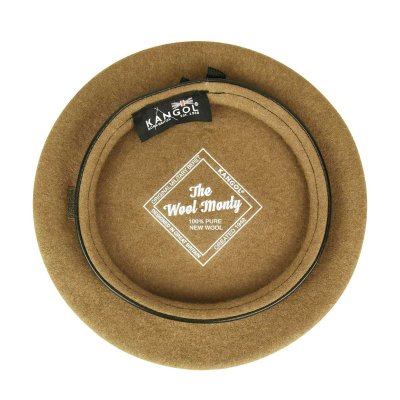 Baret - Kangol Wool Monty (bruin)