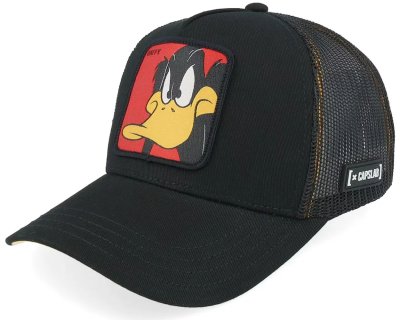 Cap - Capslab Looney Tunes Daffy Duck (zwart)