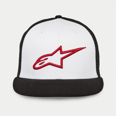 Caps - Alpinestars Corp Trucker Cap (wit/zwart)