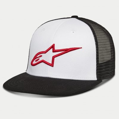 Caps - Alpinestars Corp Trucker Cap (wit/zwart)