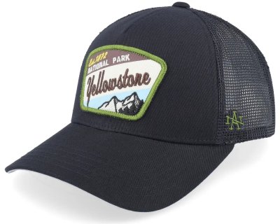 Cap - American Needle Yellowstone Valin (zwart)
