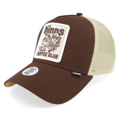 Kap - Djinns HFT Coffee Trucker (bruin/beige)