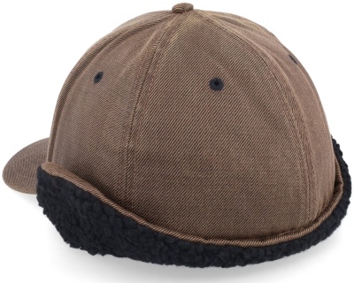 Cap - John Deere Oil Cotton Sherpa Lining (bruin)