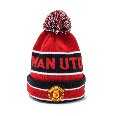 Muts - New Era Manchester United Tassel Beanie (rood)