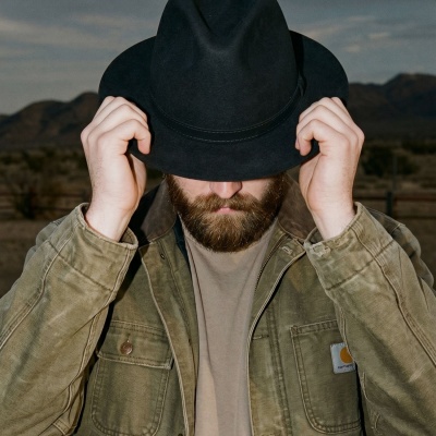 Hoeden - Gårda Tropea Fedora Wool Hat (zwart)