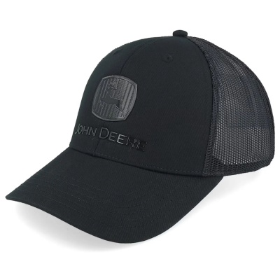 Kap - John Deere JD TM Liquid Chrome Trucker (zwart)