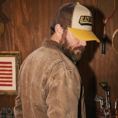 Kap - Black River Summit Trucker (beige/bruin/geel)