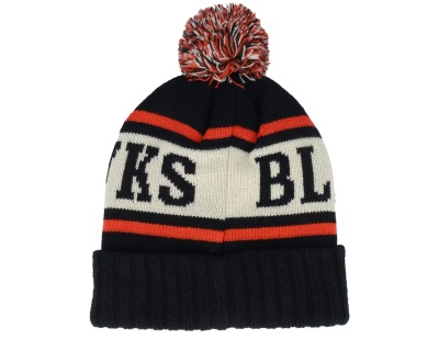 Muts - American Needle Chicago Blackhawks Pillow Line Knit (zwart/wit/rood)
