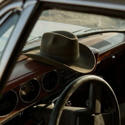Hoeden - Gårda Pocatello Crushable Wool felt Western hat (groente)