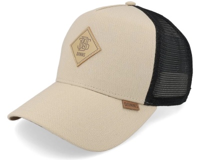 Kap - Djinns HFT Cap Plainlace Trucker (zand)