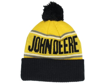 Kindermuts - John Deere Track Loader (geel/zwart)