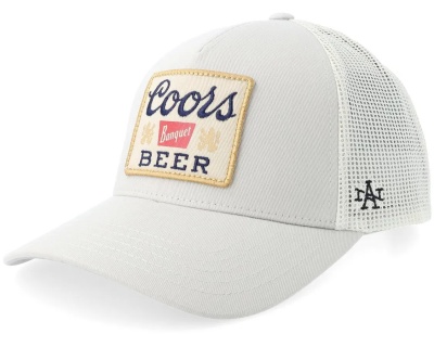 Kap - American Needle Coors Beer Trucker (gebroken wit)