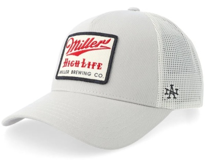 Kap - American Needle Miller High Life Trucker (gebroken wit)