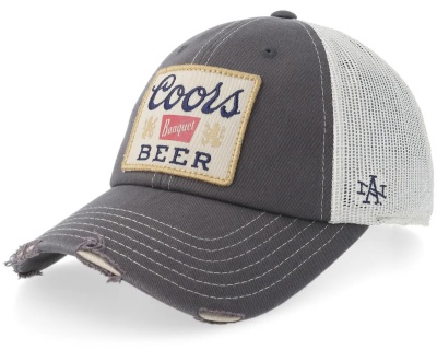 Kap - American Needle Coors Beer Orville Trucker (grijs/wit)