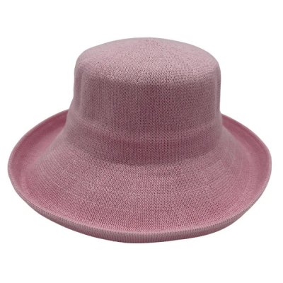 Hoeden - Jacaru Knitted Bucket Hat (roze)