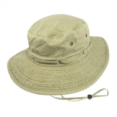 Hoeden - Cotton Booney Hat (khaki)