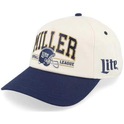 Kap - American Needle Miller Lite Roscoe Football Cap (offwhite/blauw)