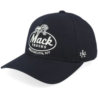 Kap - American Needle Mack Truck Twill Valin Patch Cap (zwart)