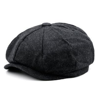 Flat cap - Gårda Weston Flatcap (donker grijs)