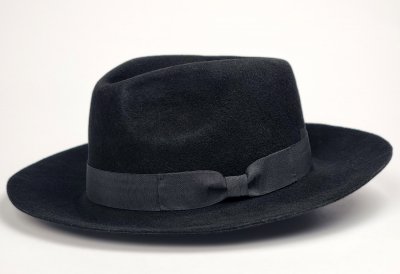 Hoeden - Gårda Raglan Fedora (zwart)