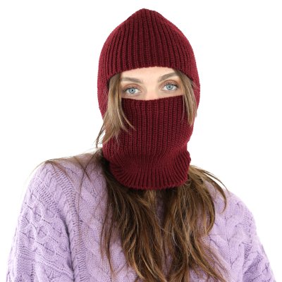 Bivakmuts - Gårda Seefeld Balaclava (bordeaux)
