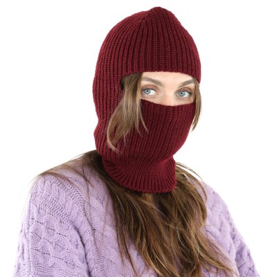 Bivakmuts - Gårda Seefeld Balaclava (bordeaux)