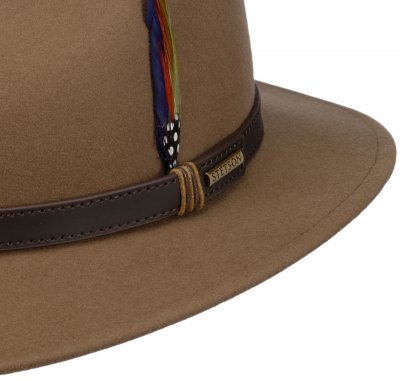 Hoeden - Stetson Traveller Softfelt (bruin)