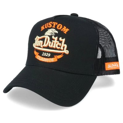 Kap - Von Dutch Eagle Trucker (zwart)