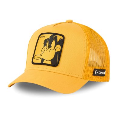 Kap - Capslab Looney Tunes Daffy Duck DUF1 Trucker (geel)