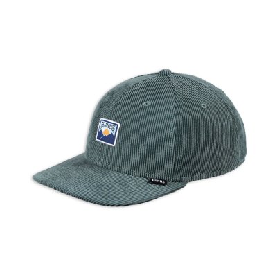 Kap - Djinns Cord Mountains 6 Panel TrueFit Cap (groente)