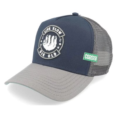 Kap - Coastal HFT Die Old Trucker (blauw/grijs)