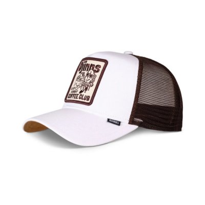 Kap - Djinns HFT Coffee Trucker (wit/bruin)